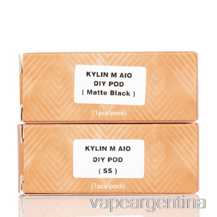 Vandy Vape Kylin M Aio Cápsulas De Repuesto 5ml Diy Rba Pod - Vape Plateado Descartable
